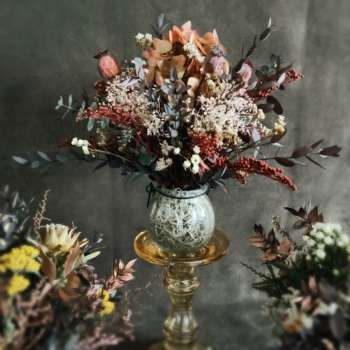 Bouquet dans vase - Alicia détail 1